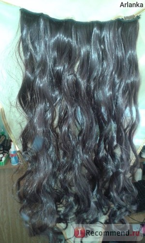 Aliaxpress de păr de păr de culoare deschisă, maro deschis, de 25 cm lungime, curl, ondulat, cu un aspect sexy, de păr elegant