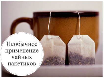 Szokatlan tea teák használata