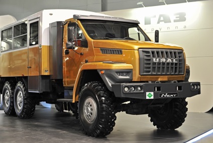 Noul camion Ural-următor