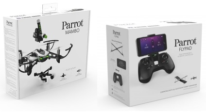 Privire de ansamblu asupra mamelor quadrocopter parrot