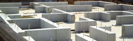 Caracteristicile instalării fundației din blocurile fbs