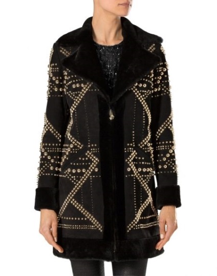 Coat philipp plein (филип плейн) 42 poze