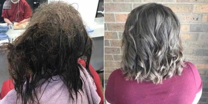 A fodrászok 13 órát vettek igénybe a lány hajának depressziójával