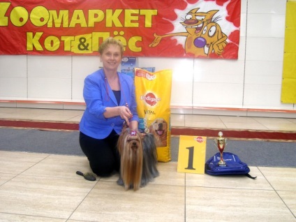 Canisa de campioni Krasnoyarsk perla - subiect de vizionare - Expoziție rusă Abakan 11 aprilie!