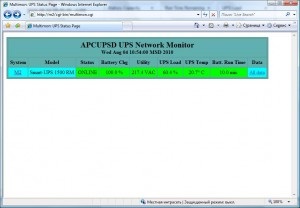 Az ibp-t az apcupsd, az unix tippek - trükkök segítségével kapcsoljuk össze