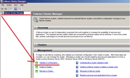 Ridicăm clusterul pe baza serverului Windows 2008 r2, notele ubuntu - windows