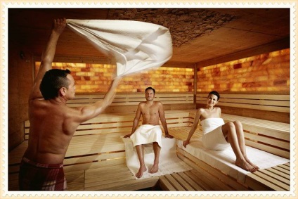 Reguli pentru vizitarea saunei