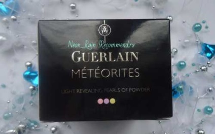 Pulbere în bilele de perle de meteoriți Guerlain