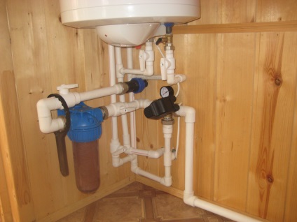 Vízvezeték javítása magánházban - fűtés és vízellátás