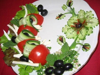 Salatele și decorarea lor (multe)