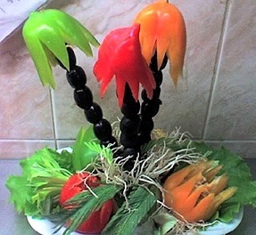 Salatele și decorarea lor (multe)