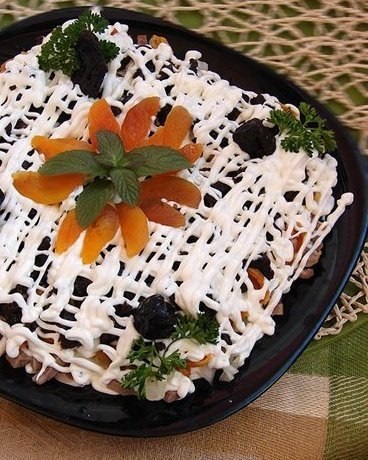 Salată cu șuncă - rețete delicioase cu fotografii și videoclipuri