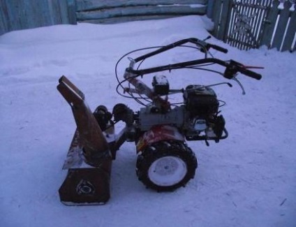 Căsuță de zăpadă de uz casnic pentru motobloc, fă-o singur