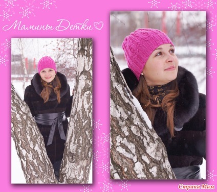 Cap - Berry - sau cum să facă iarnă luminos))) - tricotat - țara de mame