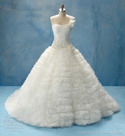 Fabuloase rochii de mireasa de la disney disney disney fairy tale de nunti de alfred angelo