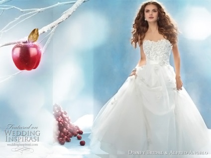 Fabuloase rochii de mireasa de la disney disney disney fairy tale de nunti de alfred angelo