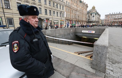 Sk egy robbanást ért el a Szentpétervár metróban terrorcselekményként - egy incidens