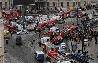 Sk a calificat o explozie la metroul din Sankt Petersburg drept act terorist - un incident
