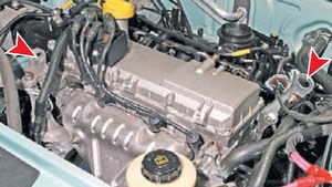 Eliminarea și instalarea reparațiilor motorului logan 2005