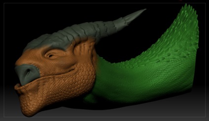 Crearea unui dragon de luare a dragonului, soohar - lecții pe graficele Photoshop 3d și fotografii