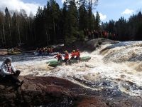 Rafting pe râul Uksunjoki (3 zile)