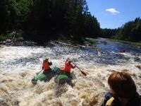 Rafting pe râul Uksunjoki (3 zile)