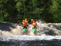 Rafting pe râul Uksunjoki (3 zile)