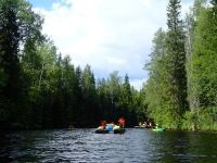 Rafting pe râul Uksunjoki (3 zile)