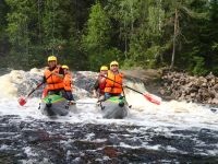 Rafting pe râul Uksunjoki (3 zile)