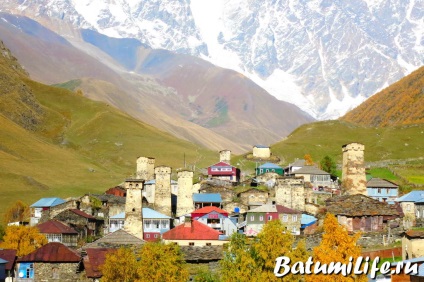 Svaneti și Mestia Atracții, fotografii, hartă