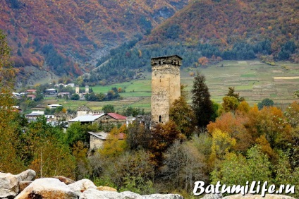 Svaneti și Mestia Atracții, fotografii, hartă