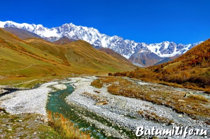 Svaneti és Mestia Látnivalók, fotók, térképek