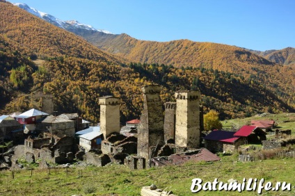 Svaneti și Mestia Atracții, fotografii, hartă