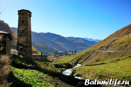 Svaneti și Mestia Atracții, fotografii, hartă