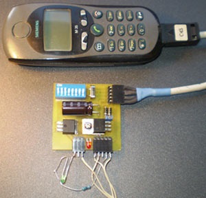 Simplă schemă de semnalizare GSM