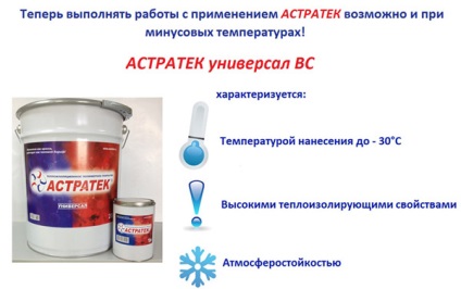 Astraktek izolații termice, recenzii, instrucțiuni de utilizare, consum la 1 m2, preț