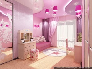Design confortabil și versatil al interiorului camerei pentru copii