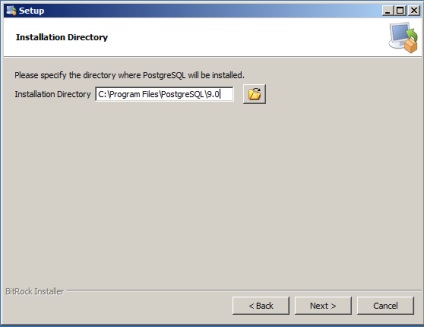 Instalați postgresql 9