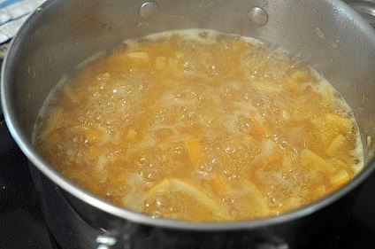 A dinnye lekvárt a téli - főzésre receptek mellett citrom, narancs, alma, banán,
