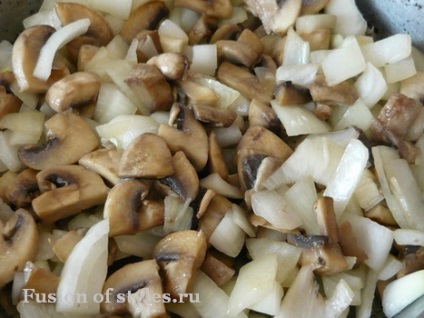 Cutleri vegetariene din carne de soia cu ciuperci, fuziune de stiluri