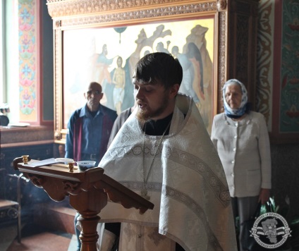 În catedrala Nașterii Domnului Hristos, a existat un ceremonial pentru morți în minele Kuzbass, ortodoxă Kuzbass