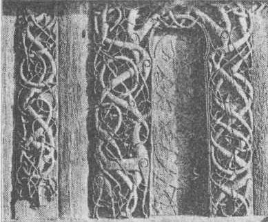 Stilul animal de ornamentare vikingă, arheologie