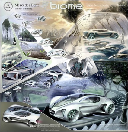 Bio-concept mercedes-benz biome, mașini ale viitorului, fotografii ale mașinilor