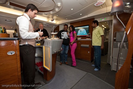 Clasa business pe emiratele airbus a380