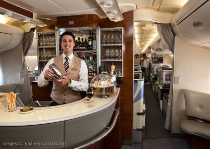 Clasa business pe emiratele airbus a380