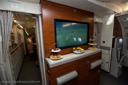 Clasa business pe emiratele airbus a380