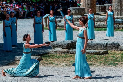 Ce se întâmplă când flacăra olimpică iese - pasărea în zbor