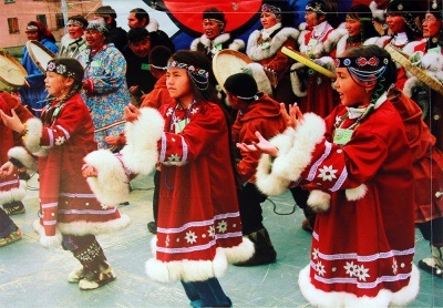 Chukchi dalok, népzene és táncok - az Északi-sark többnyelvű portálja