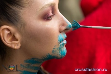 Grupul Crossfashion - frumusețe extremă - make-up ca artă