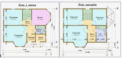 Case de lemn dintr-un proiect (53 de imagini) și caracteristicile acestora